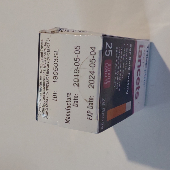 true plus Other True Plus Safety Lancets For Safe Testing Sterile
